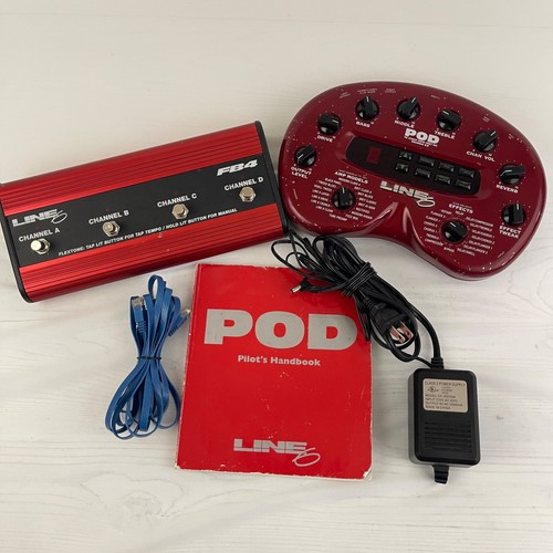 Line pod guitar effects - pod,
