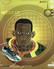 Advertising 129 2002 football boots Puma Shudoh Eto'o Cameroon