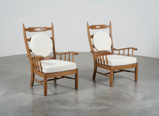 Paire de fauteuils dans le