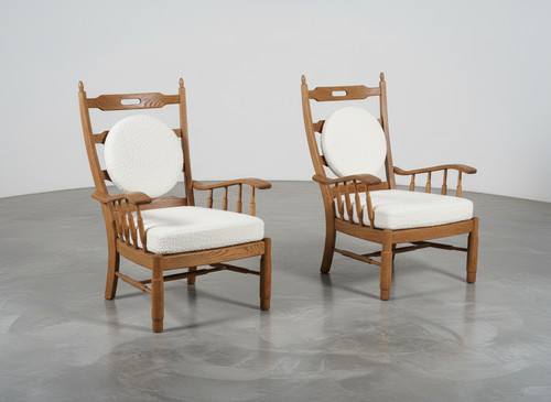 Paire fauteuils dans - paire, le
