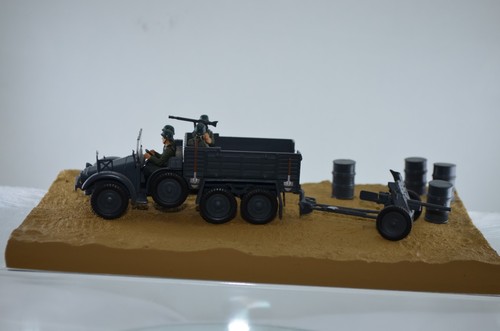 Rare diorama krupp protze kfz - krupp,