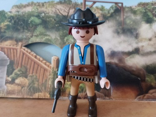Playmobil western cow boy - cow, du