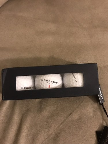 Burberry golf balls 3 pack - burberry,