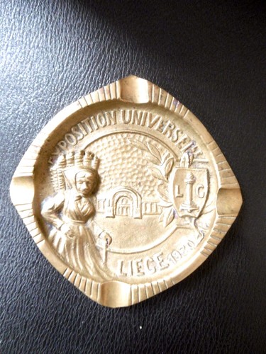Cendrier bronze exposition - bronze,