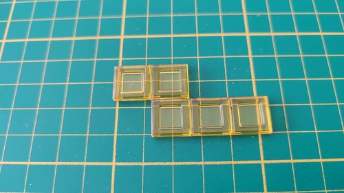 Polyominos jaune pentominos - , en