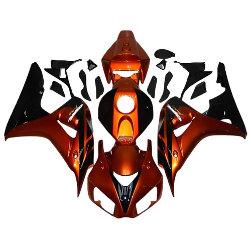 Orange black fairing - black, for