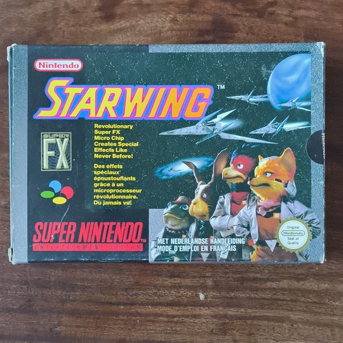 Nintendo starwing snes super - nintendo,