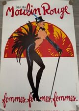 Affiche Vintage 1985 MOULIN