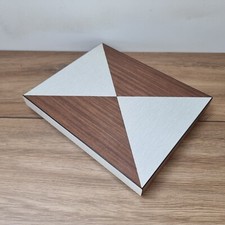 Dessous de plat vintage en Formica - Motif Triangle des Années 60