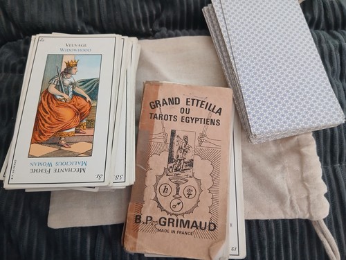 Jeu tarot grand eteilla - tarot,