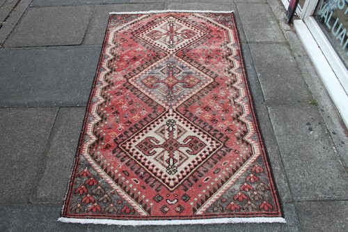 Tapis vintage fait main - vintage,