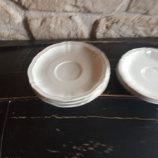 VILLEROY&BOCH  Luxembourg     MANOIR    6  dessous  de  tasses     VINTAGE