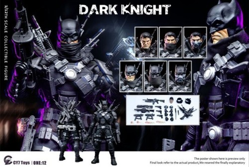 Cy7 toys dark knight grim - cy7, 1/12