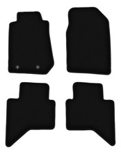 Tapis de sol en velours noir pour Isuzu D-MAX II année 2011- set 4 pièces