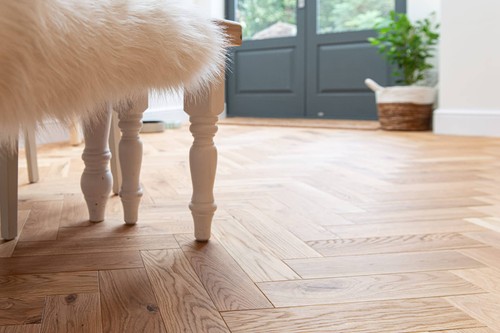 Parquet massif bâton - , rompu