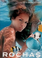 Publicité papier Parfum. Perfume ad. ROCHAS Aquawoman 2002
