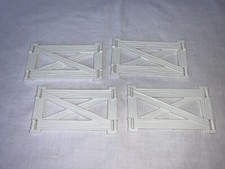 Playmobil 4 barriers from the fence of the pony club 6473