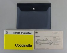 Dossier de bord + Notice d'Entretien VW Coccinelle Cabriolet 1200/1600 '1/1977