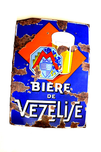 Plaque émaillée ancienne - plaque,