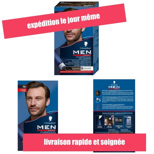 Coloration cheveux homme