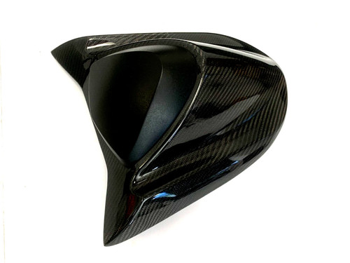 Carbon effect abs rear - carbon,