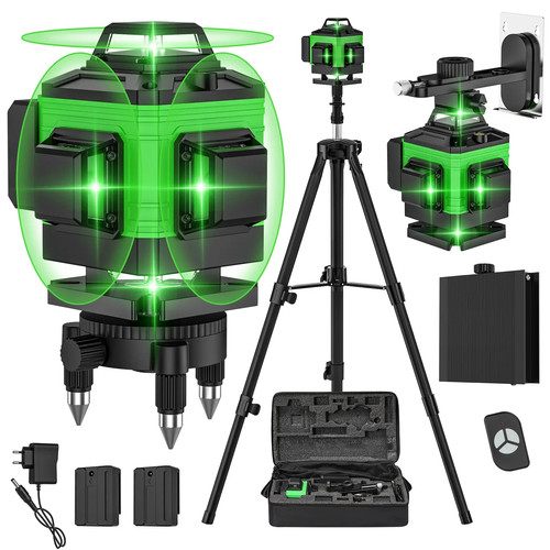 Niveau laser 3x360 - 3x360°, vert