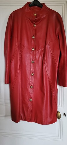 Manteau cuir femme - manteau,