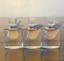 3*Lancome La Vie Est Belle Eau de Parfum Mini Splash  4ml/0.135oz  New/Unboxed