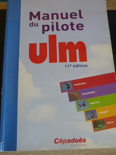Manuel pilote ulm 11e - manuel,