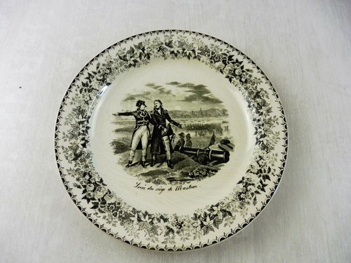 Ancienne assiette napoléon - ancienne,