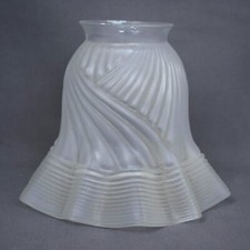Abat-jour tulipe en verre
