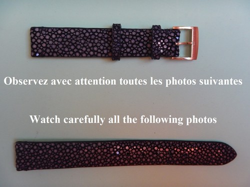 Bracelet galuchat - 16,