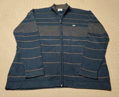 Gilet zippé lacoste noir - gilet,