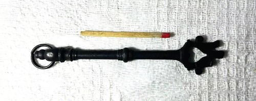 Antique wrought iron - key, lock