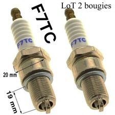 F7TC lot de 2 bougies groupe électrogène tondeuse 4 temps F 7tc