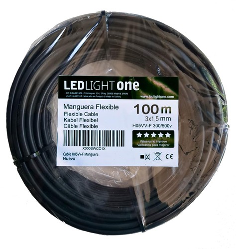 Cable h05vv tuyau 3x1 5mm - cable, h05vv-f