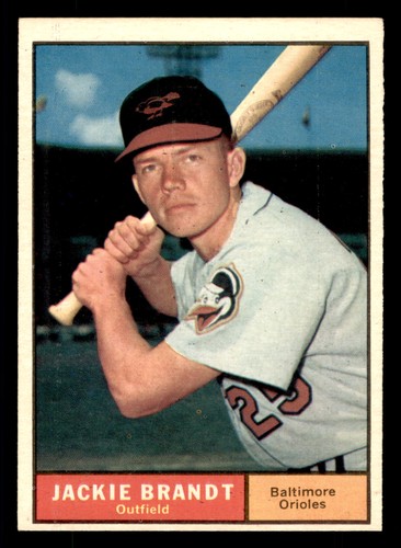 1961 topps 515 jackie - 1961,