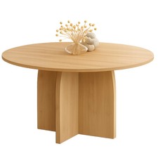 Table à manger fixe japandi