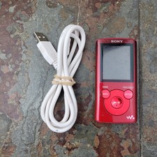 Sony Walkman 8GB FM Radio MP3 Digital Media Player (NWZ-E384) Red