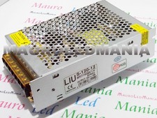 Alimentation 12V 220V 120W 10A Transformateur Stabilisé Pour Bandes À Led PV