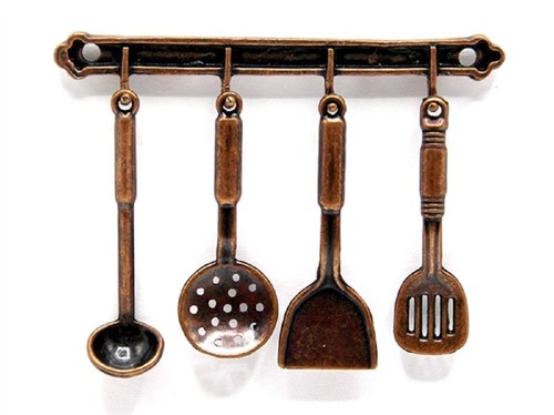 Maison poupées bronze - maison,