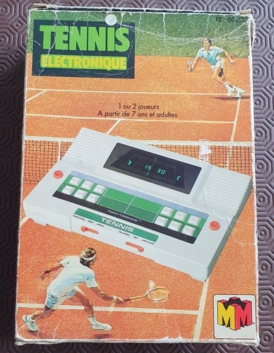Jeu tennis electronique - jeu,