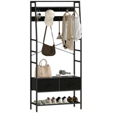 HOMCOM Portant à vêtements