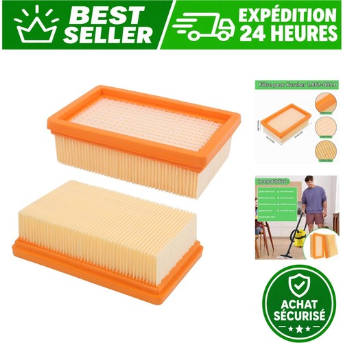 Filtre plissé pour - , aspirateur