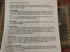 SUPERBE cave à cigares -