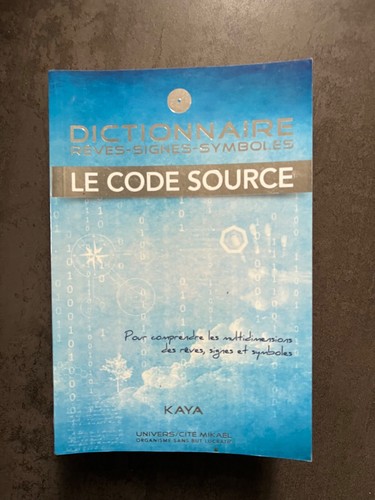 Dictionnaire rêves signes - dictionnaire,