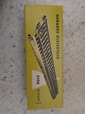 Märklin 180mm 1/1 Voie M Échelle HO Boîte de 10 Rails Droits (5106)