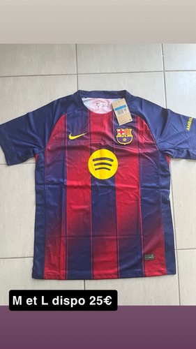Maillot foot barcelone neuf - foot, fc