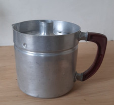 Ancien Pot À à Lait Bouilloire Vintage Année 1960 Aluminium
