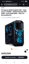 Ordinateur Gamer Acer Predator